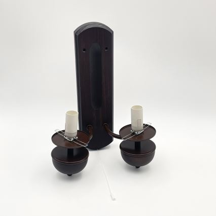 Brilagi - LED Aplique COTTAGE 2xE14/40W/230V haya/blanco