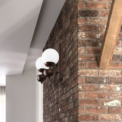 Brilagi - LED Aplique COTTAGE 2xG9/40W/230V haya/blanco