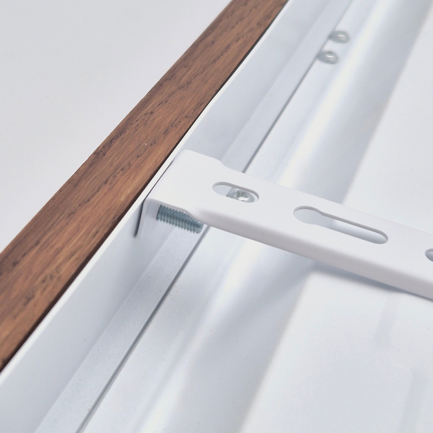 Brilagi - LED Plafón de baño WOODY FRAME LED/40W/230V 120x30 cm IP44 cereza