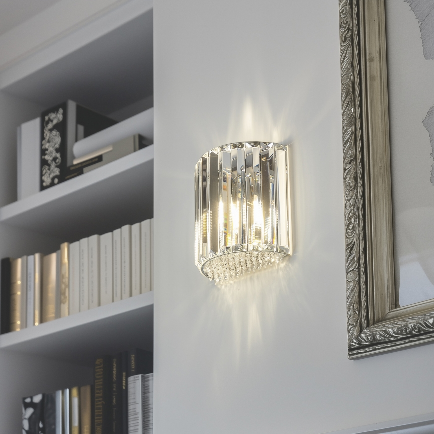 Brilagi - LED Aplique de cristal GLAMOUR 1xG9/42W/230V