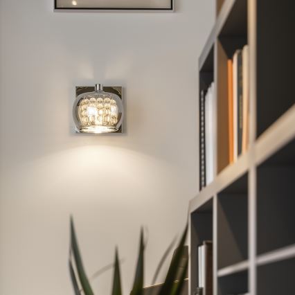 Brilagi - LED Aplique de cristal JEWEL 1xG9/42W/230V