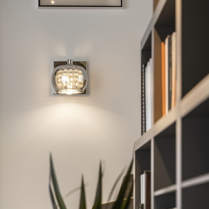 Brilagi - LED Aplique de cristal JEWEL 1xG9/42W/230V