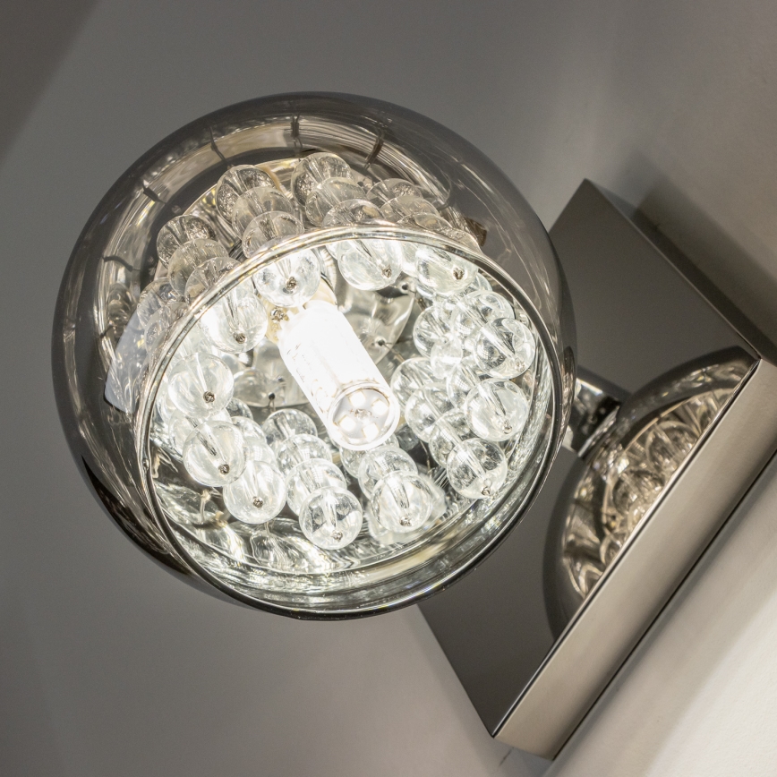 Brilagi - LED Aplique de cristal JEWEL 1xG9/42W/230V