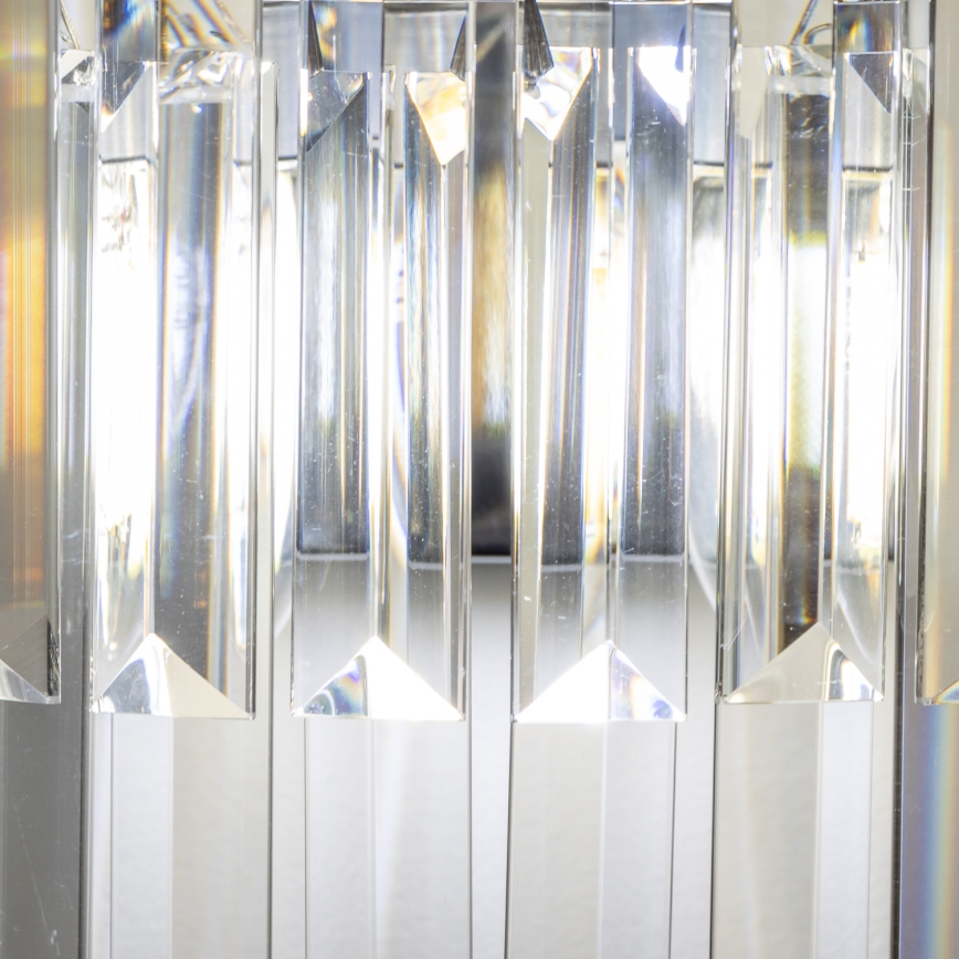 Brilagi - LED Aplique de cristal MOZART 2xE14/40W/230V cromo brillante