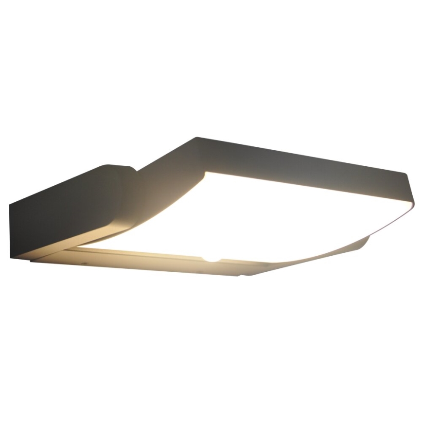 Brilagi - Aplique LED de pared para exterior con sensor ANKLE LED/18W/230V 3000K IP65 antracita