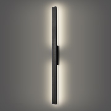 Brilagi - LED Aplique de pared exterior LINEO LED/24W/230V 4000K IP65 100 cm negro