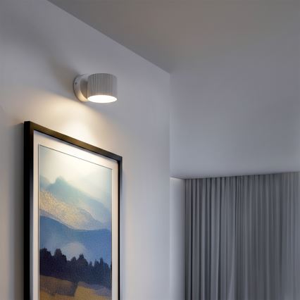 Brilagi - LED Aplique de pared orientable STRIPY 1xGX53/15W/230V blanco