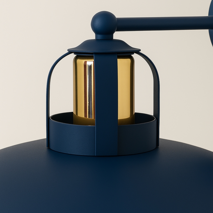 Brilagi - LED Aplique FLAMENGO 1xE27/60W/230V azul