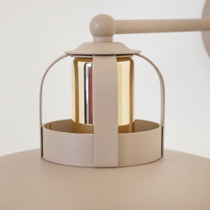 Brilagi - LED Aplique FLAMENGO 1xE27/60W/230V beige