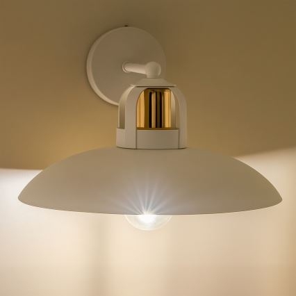 Brilagi - LED Aplique FLAMENGO 1xE27/60W/230V blanco