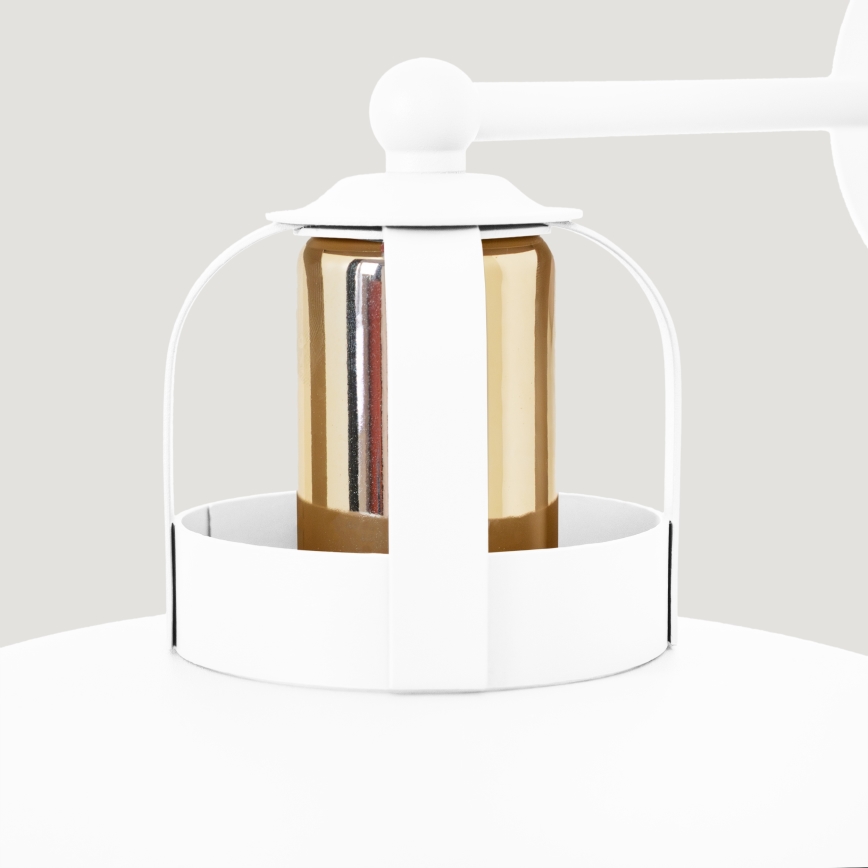 Brilagi - LED Aplique FLAMENGO 1xE27/60W/230V blanco