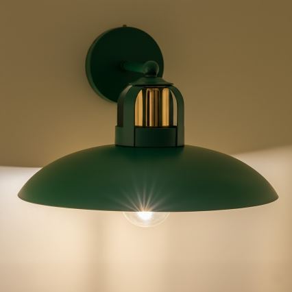 Brilagi - LED Aplique FLAMENGO 1xE27/60W/230V verde