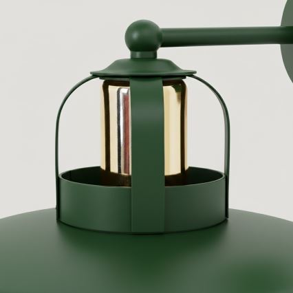 Brilagi - LED Aplique FLAMENGO 1xE27/60W/230V verde