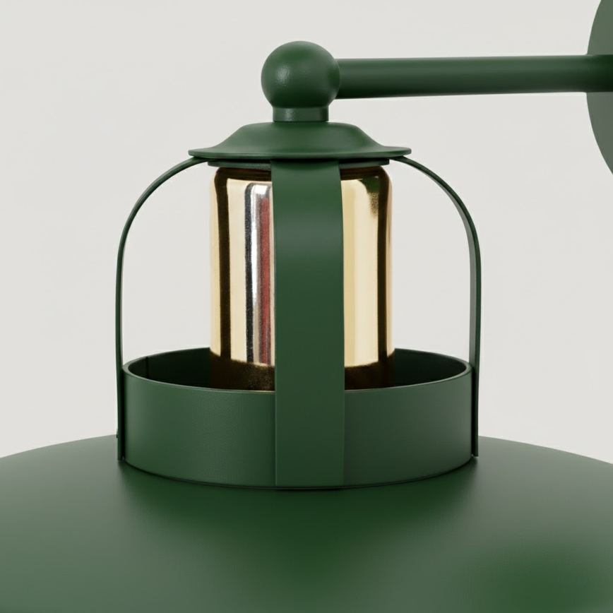 Brilagi - LED Aplique FLAMENGO 1xE27/60W/230V verde