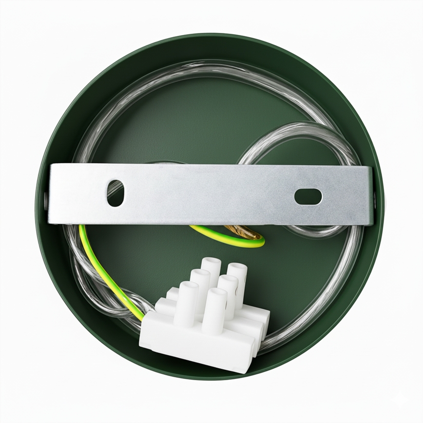 Brilagi - LED Aplique FLAMENGO 1xE27/60W/230V verde