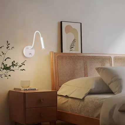 Brilagi - LED Aplique flexible MAYA LED/3W/230V 4000K blanco