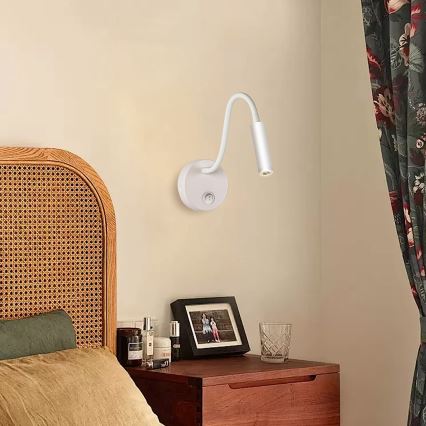 Brilagi - LED Aplique flexible MAYA LED/3W/230V 4000K blanco