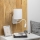 Brilagi - LED Aplique flexible NUBILA 1xE27/25W/230V + LED/3W blanco