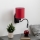 Brilagi - LED Aplique flexible NUBILA 1xE27/25W/230V + LED/3W negro/rojo pompeyano