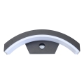 Brilagi - LED Aplique para exterior con sensor ARCELO LED/8W/230V IP54