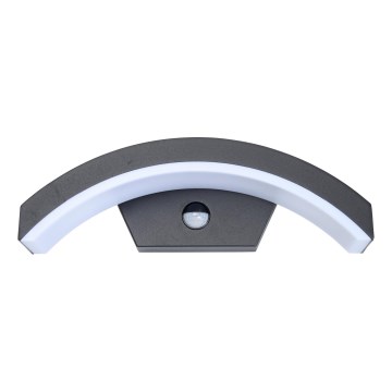 Brilagi - LED Aplique para exterior con sensor ARCELO LED/8W/230V IP54