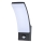 Brilagi - LED Aplique para exterior con sensor ARCELO LED/9W/230V IP44