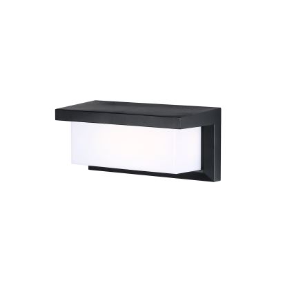 Brilagi - LED Aplique para exterior con sensor BRICKY LED/12W/230V negro IP54