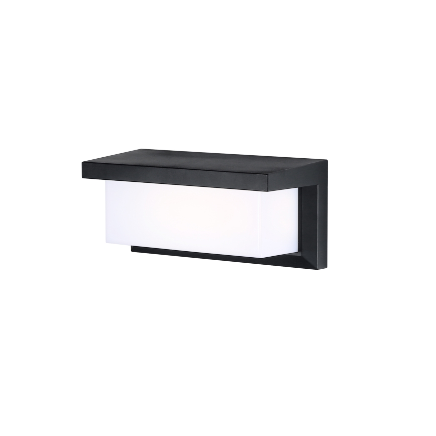 Brilagi - LED Aplique para exterior con sensor BRICKY LED/12W/230V negro IP54