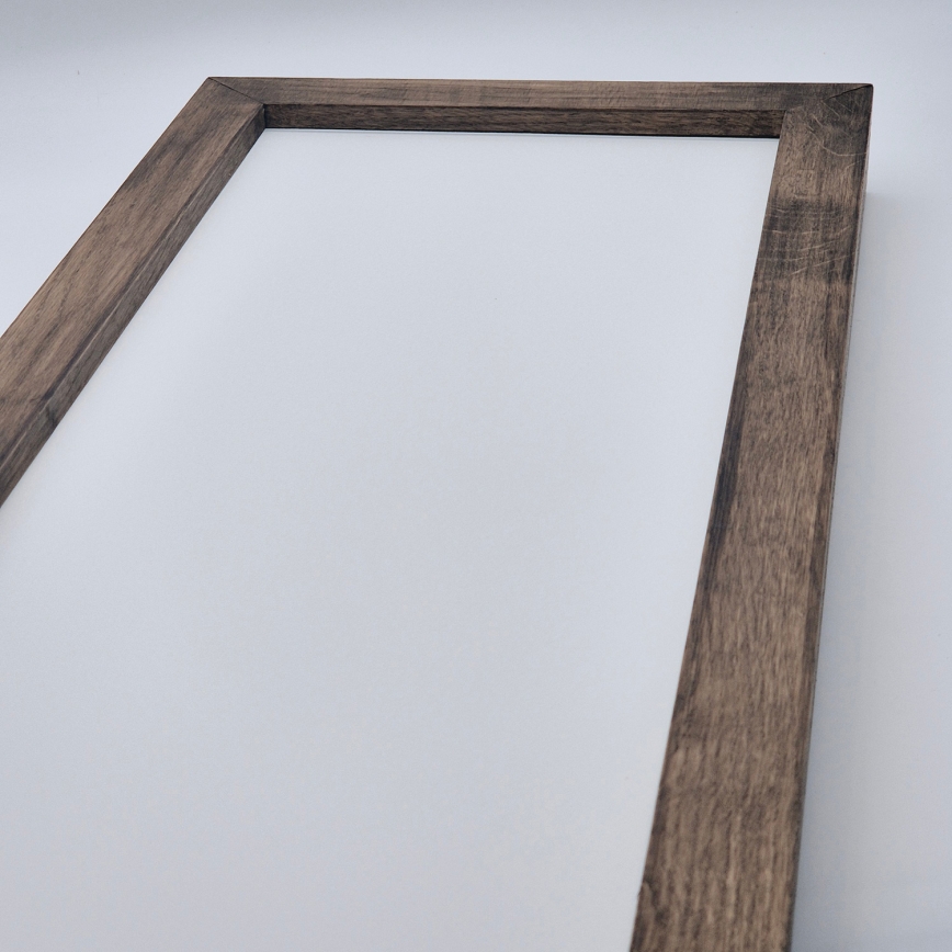 Brilagi - LED Techo del baño WOODY FRAME LED/50W/230V 120x30 cm IP44 nuez