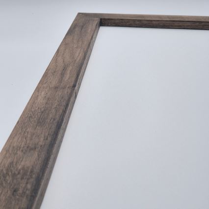 Brilagi - LED Techo del baño WOODY FRAME LED/50W/230V 120x30 cm IP44 nuez