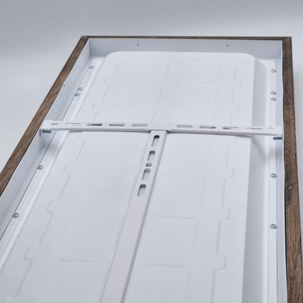 Brilagi - LED Techo del baño WOODY FRAME LED/50W/230V 120x30 cm IP44 nuez