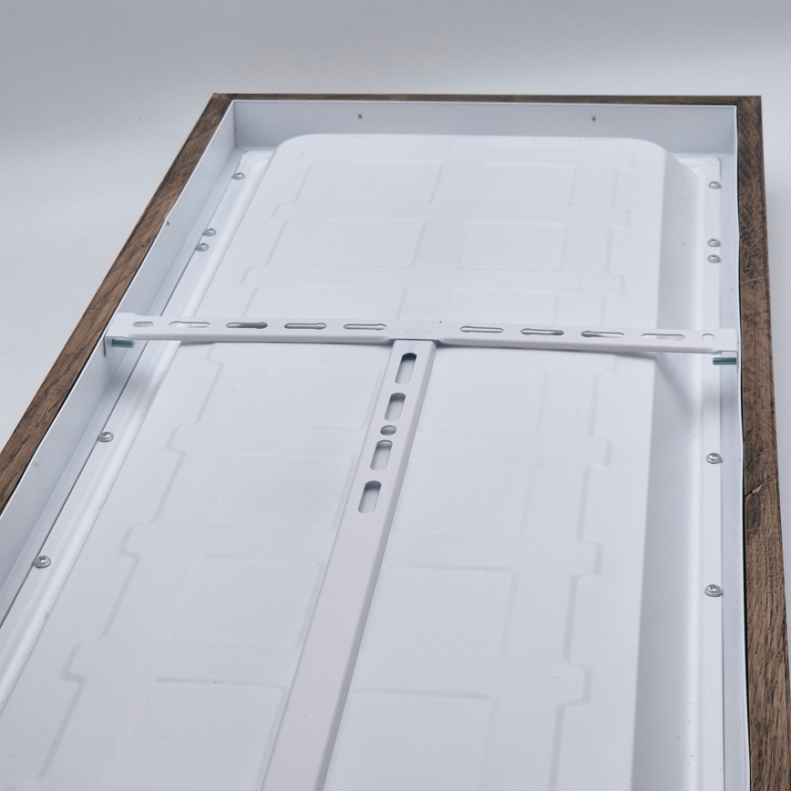 Brilagi - LED Techo del baño WOODY FRAME LED/50W/230V 120x30 cm IP44 nuez