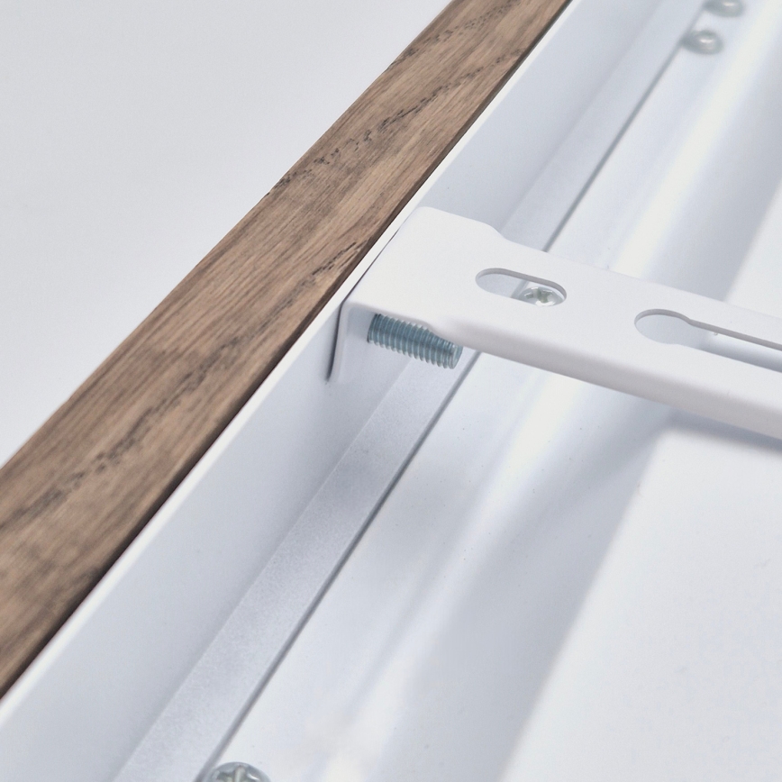 Brilagi - LED Techo del baño WOODY FRAME LED/50W/230V 120x30 cm IP44 nuez