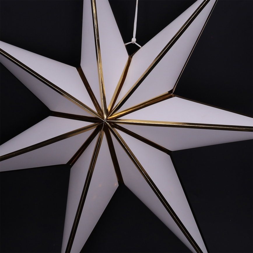 Brilagi - LED decoración navideña LED/2xAA 70 cm estrella