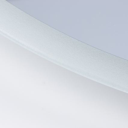 Brilagi - Espejo de baño LED BERNATE LED/19W/230V Ø 60 cm plateado IP44 CRI 90 regulable + CCT (temperatura de color ajustable)