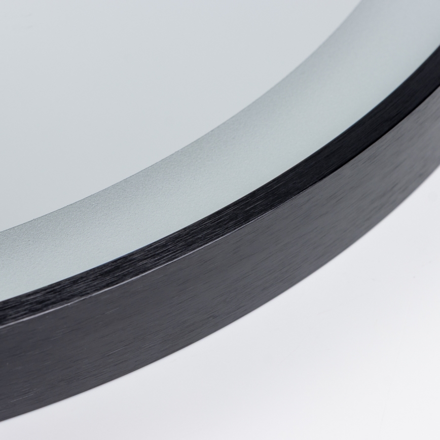 Brilagi - Espejo de baño LED CANZO LED/25W/230V 50x80 cm negro IP44 CRI 90 regulable + CCT