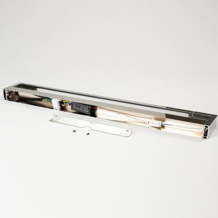 Brilagi - Iluminación LED para espejo de baño AQUA LINE LED/24W/230V 90 cm IP44 cromo brillante CRI 90