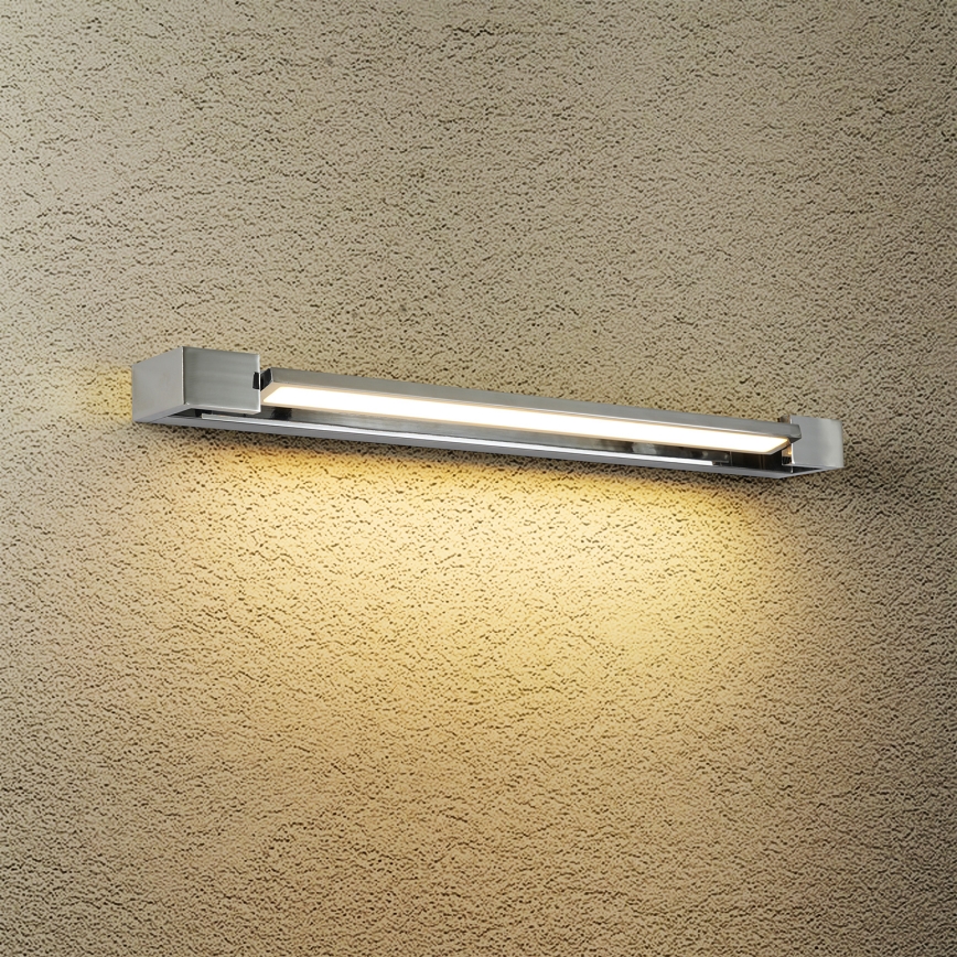 Brilagi - Luz LED para espejo de baño AQUA LINE LED/18W/230V 60 cm IP44 cromo brillante CRI 90