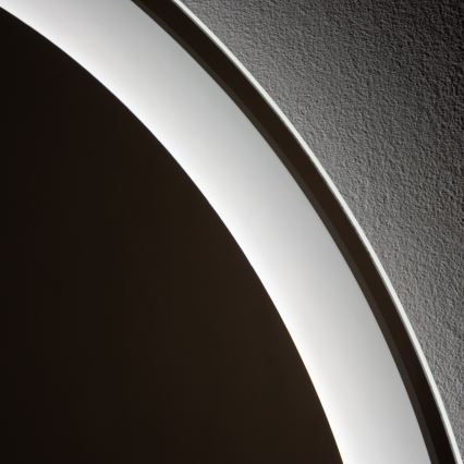 Brilagi - Espejo de baño con calefacción antivaho LED AVA ECO LED/11,5W/230V diámetro 60 cm IP44 CRI 90 regulable + CCT