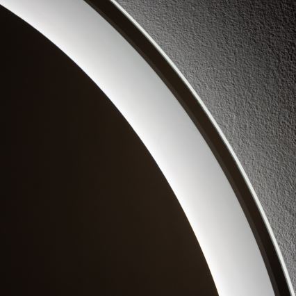 Brilagi - Espejo de baño con calefacción LED AVA PRO LED/18,5W/230V diámetro 60 cm IP44 IRC 90 regulable + CCT