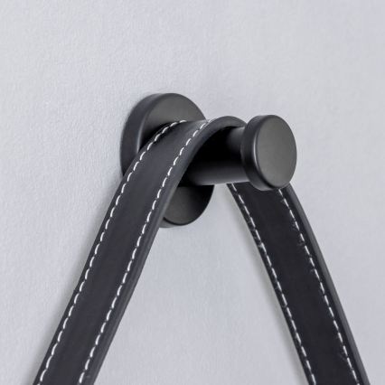 Brilagi - Espejo de baño LED VERESE LED/19W/230V Ø 60 cm negro IP44 IRC 90 regulable + CCT