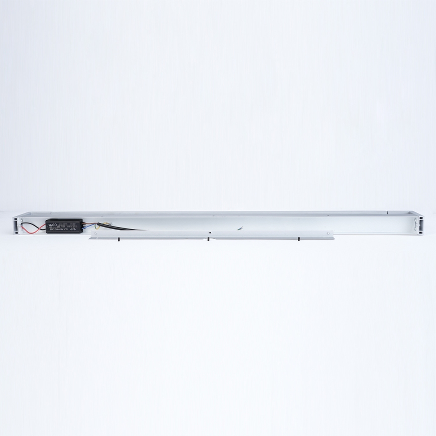 Brilagi - Iluminación LED para espejo de baño AQUA LINE, LED/24W/230V, 90 cm, IP44, cromo mate, CRI 90