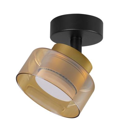 Brilagi - LED Foco AURA LUX 1xGX53/30W/230V, diámetro 13 cm, negro/dorado