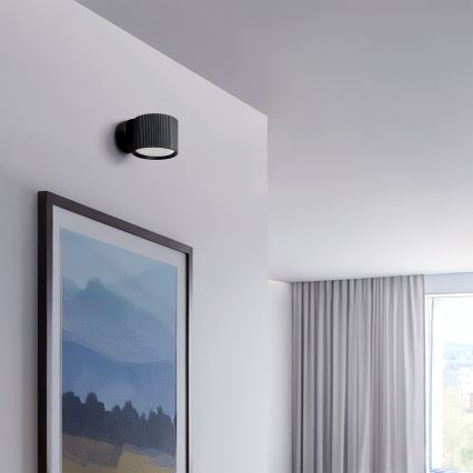 Brilagi - LED Foco de pared STRIPY 1xGX53/15W/230V negro