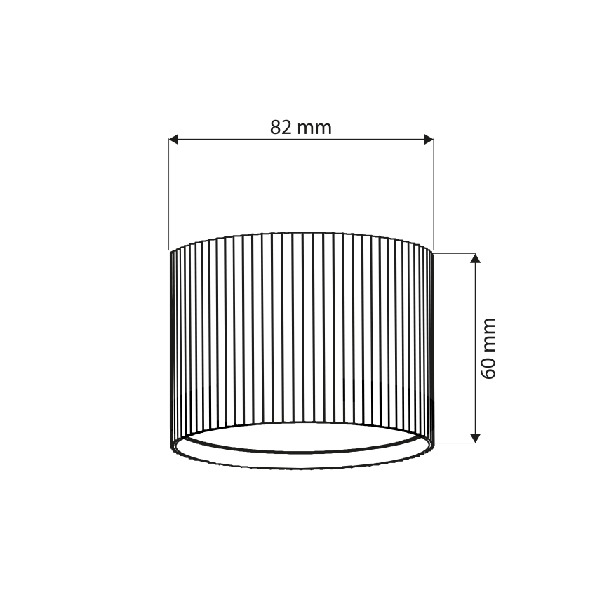 Brilagi - LED Foco orientable STRIPY 1xGX53/15W/230V plateado