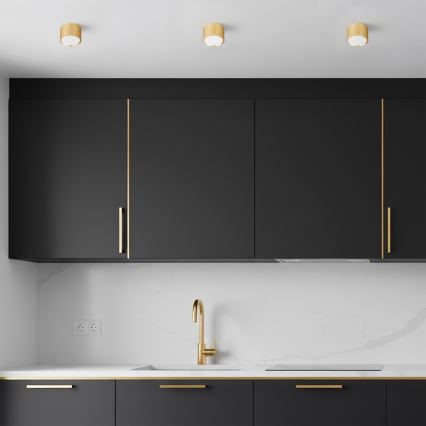 Brilagi - LED Foco SMOOTH 1xGX53/15W/230V, acabado dorado