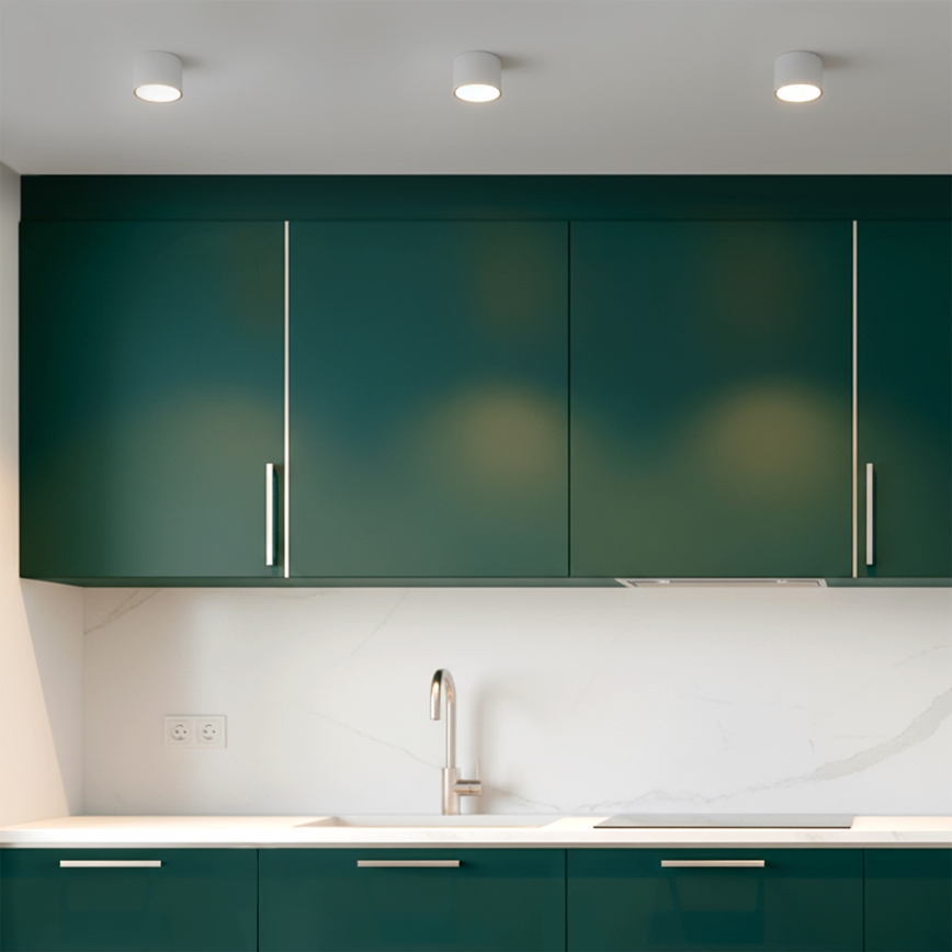 Brilagi - LED Foco SMOOTH 1xGX53/15W/230V blanco