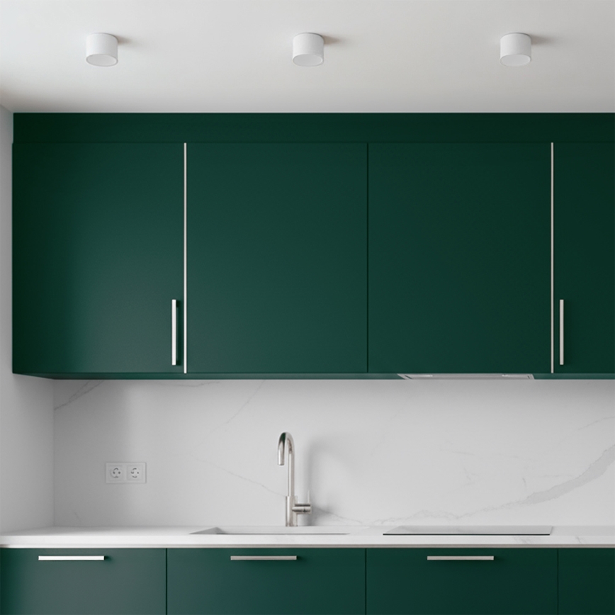 Brilagi - LED Foco SMOOTH 1xGX53/15W/230V blanco