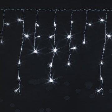 Brilagi - LED Guirnalda de Navidad para exterior 200xLED/8 funciones 13x0,6m IP44 blanco frío