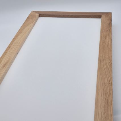 Brilagi - LED Lámpara de techo WOODY FRAME LED/40W/230V 120x30 cm IP44 roble